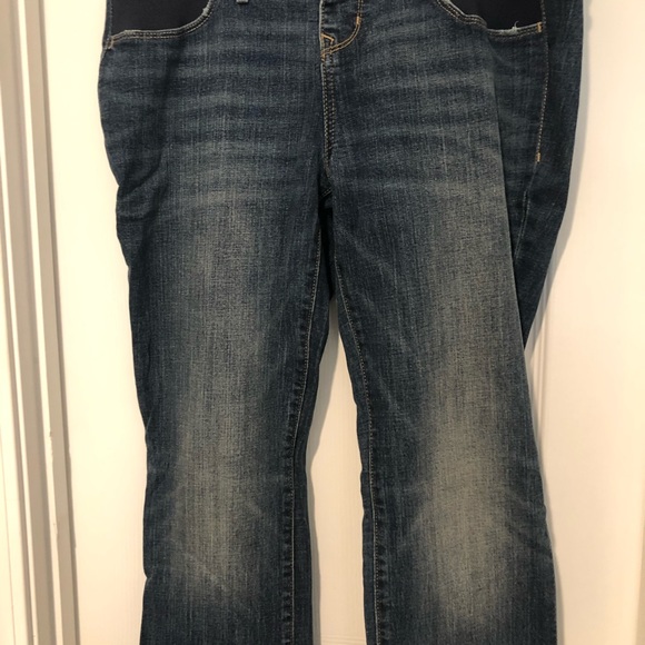 Old navy maternity side panel boot cut jeans - Picture 8 of 13